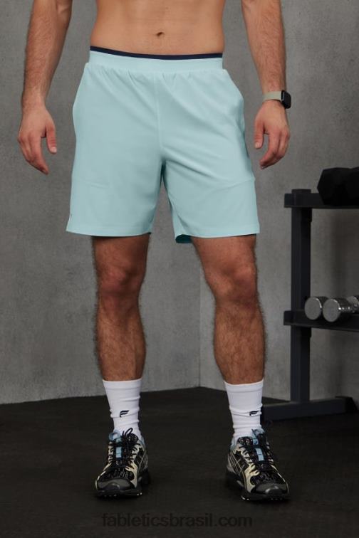 Fabletics azul nórdico 420HR3135 o fundamental curto ii (alinhado) 134 homens