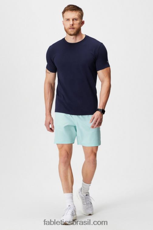 Fabletics azul nórdico 420HR3195 o curto fundamental ii 144 homens