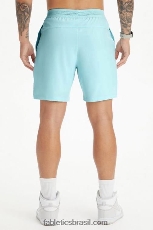 Fabletics azul nórdico 420HR3333 o curto fundamental 163 homens