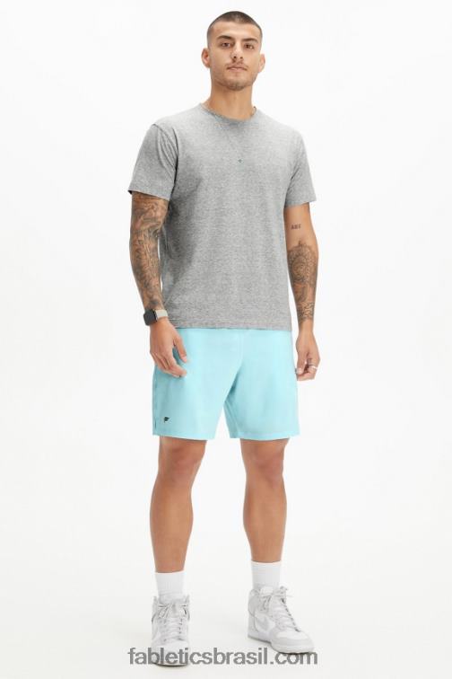 Fabletics azul nórdico 420HR3333 o curto fundamental 163 homens