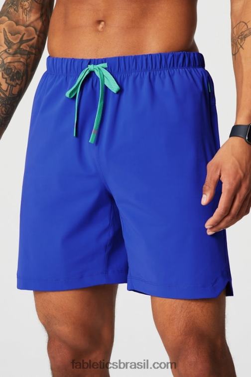 Fabletics azul oxford 420HR3245 aquele baixinho 154 homens