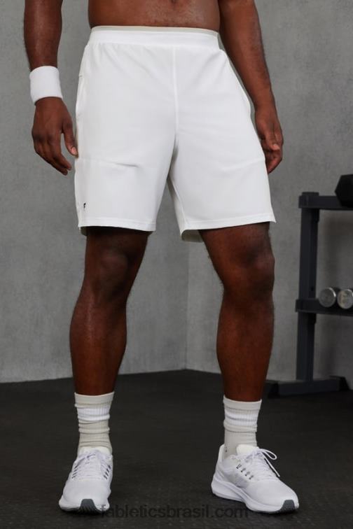 Fabletics branco clássico 420HR3158 o fundamental curto ii (alinhado) 139 homens