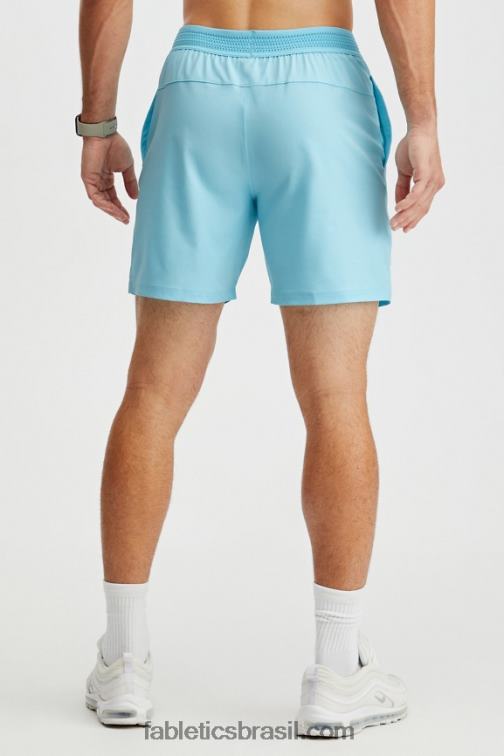 Fabletics céu azul 420HR3329 o curto fundamental (alinhado) homens