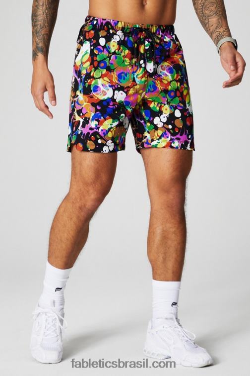 Fabletics caleidoscópio preto 420HR3231 aquele baixinho 151 homens