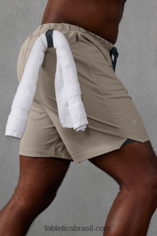 Fabletics caqui brutalista 420HR3295 aquele curto (alinhado) 162 homens