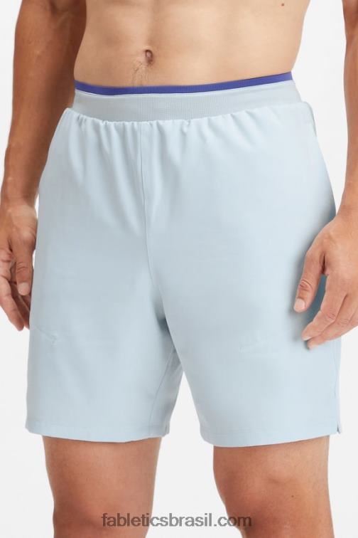 Fabletics cinza azul 420HR3223 o curto fundamental ii 150 homens
