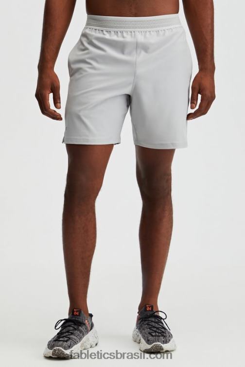 Fabletics cinza mineral 420HR3330 o curto fundamental (alinhado) homens