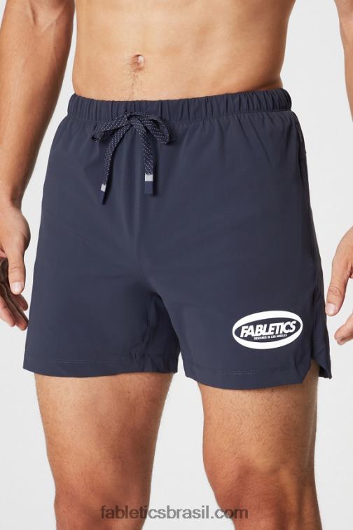 Fabletics clássico oval marinho 420HR3273 aquele curto 160 homens