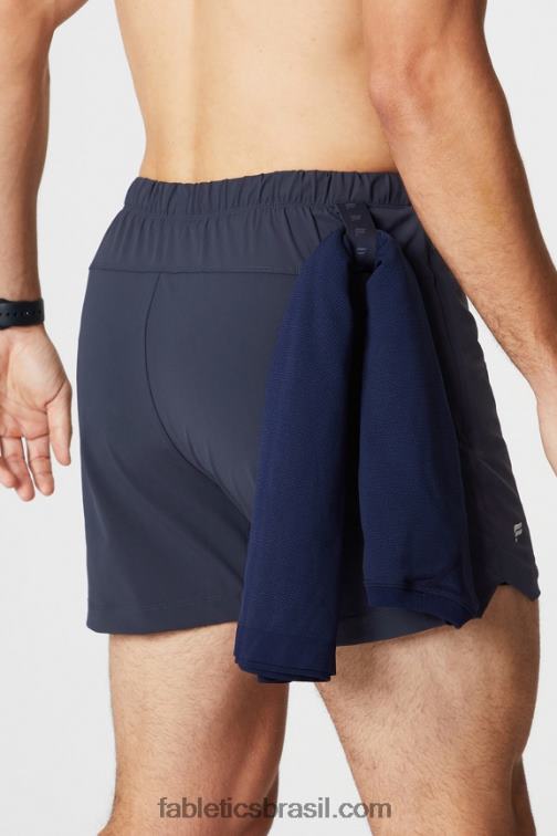 Fabletics clássico oval marinho 420HR3273 aquele curto 160 homens