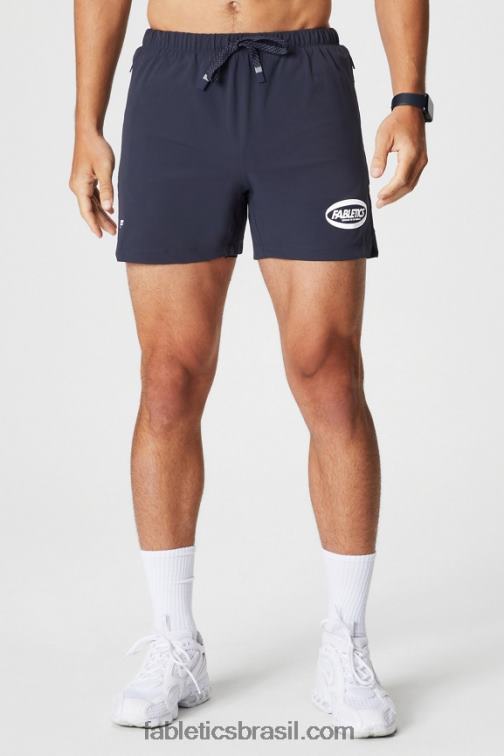 Fabletics clássico oval marinho 420HR3273 aquele curto 160 homens