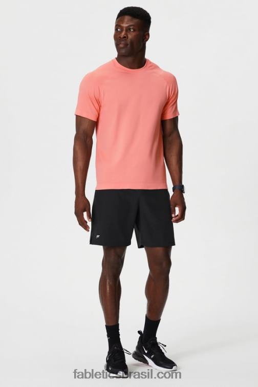 Fabletics creme de manteiga preto/rosa 420HR3225 o curto fundamental ii 150 homens