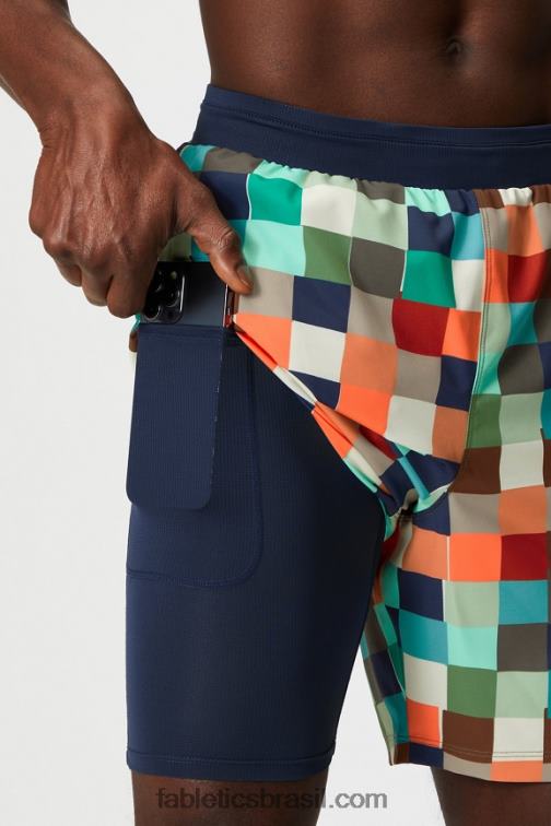 Fabletics cubeologia 420HR3136 o fundamental curto ii (alinhado) 134 homens