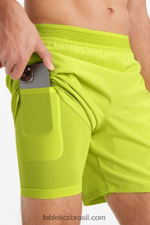 Fabletics entusiasmo 420HR3328 o curto fundamental (alinhado) homens