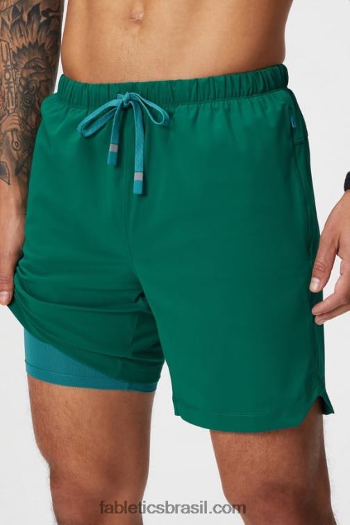 Fabletics fairway verde 420HR3185 aquele curto (alinhado) 142 homens