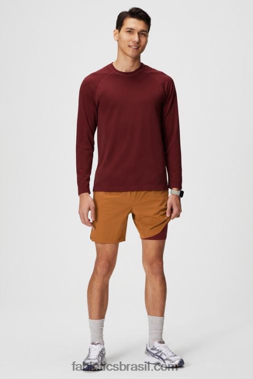 Fabletics ferrugem vintage 420HR3187 aquele curto (alinhado) 143 homens