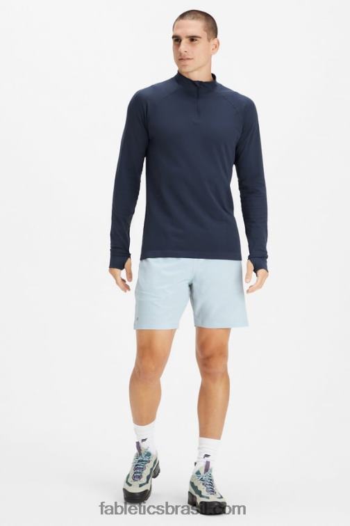 Fabletics freixo azul perfurado 420HR3209 o fundamental curto ii 147 homens