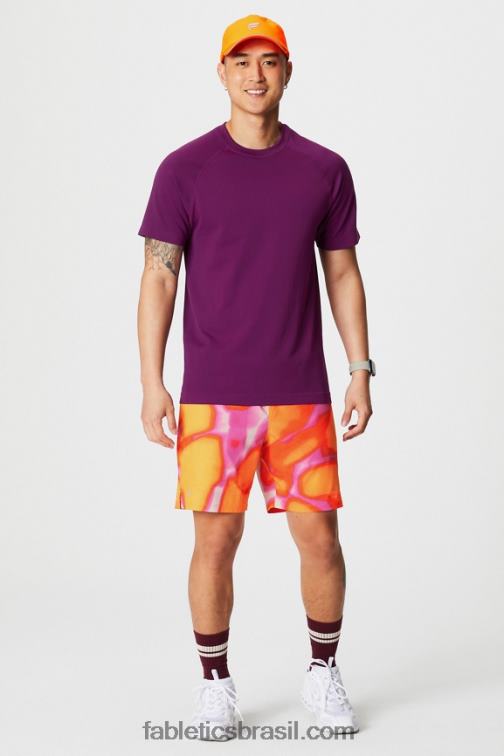 Fabletics fuga rosa loucura de verão 420HR3262 o fundamental curto ii 158 homens