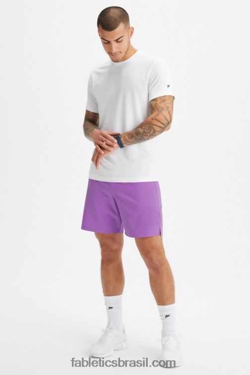 Fabletics fumaça lilás 420HR3208 o fundamental curto ii 147 homens