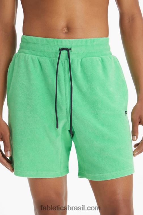 Fabletics água tropical 420HR3360 a ilha terry short homens