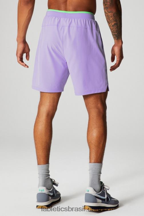 Fabletics lavanda icônica 420HR3198 o fundamental curto ii 145 homens