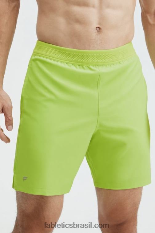Fabletics limão vívido 420HR3345 o curto fundamental 166 homens