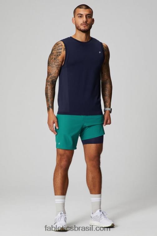Fabletics maré de miami 420HR3131 o fundamental curto ii (alinhado) 133 homens