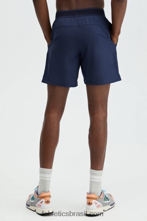 Fabletics marinha 420HR3326 o curto fundamental (alinhado) homens