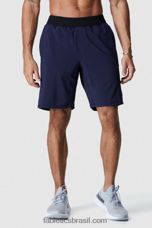 Fabletics marinha 420HR3355 a franquia curta (alinhada) homens
