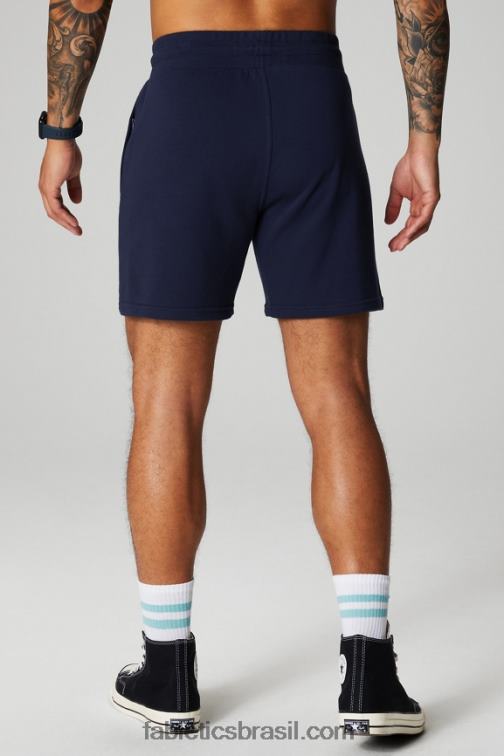 Fabletics marinha profunda 420HR3282 o short leve homens