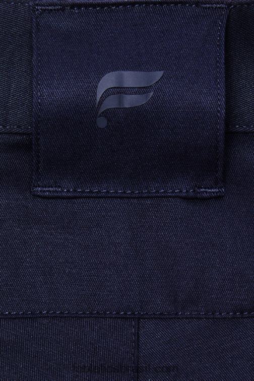 Fabletics marinha profunda 420HR3298 o short chino lateral alto homens