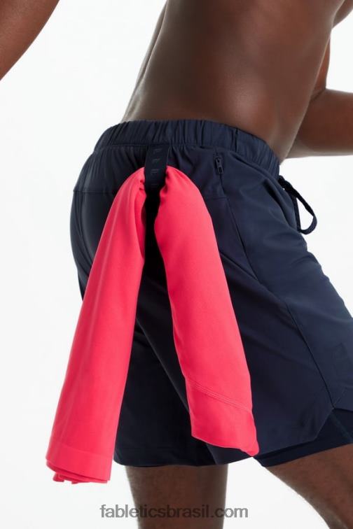 Fabletics marinho clássico 420HR3190 aquele curto (alinhado) 143 homens