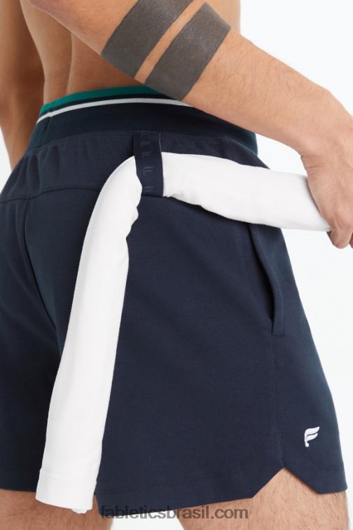 Fabletics marinho clássico 420HR3363 o short lafayette homens
