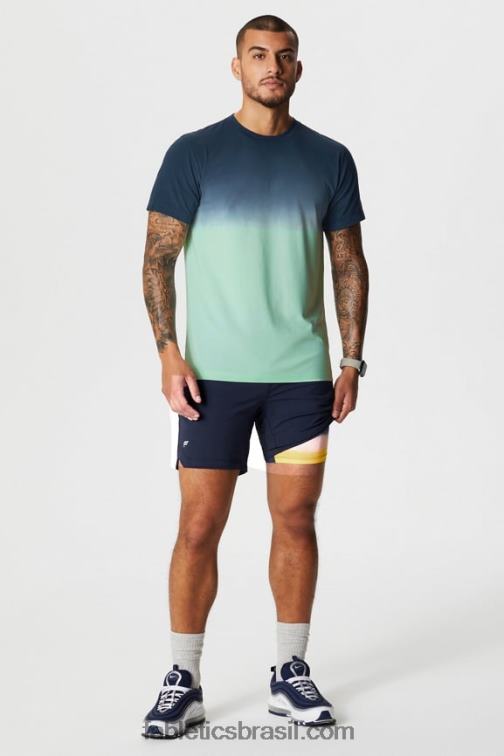 Fabletics marinho profundo/multi spraydiente 420HR3175 aquele curto (alinhado) 140 homens