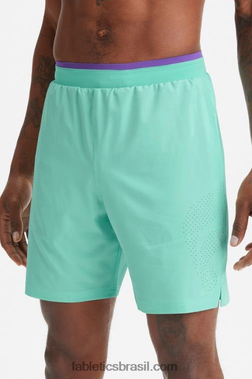 Fabletics névoa de menta perfurada 420HR3206 o fundamental curto ii 146 homens