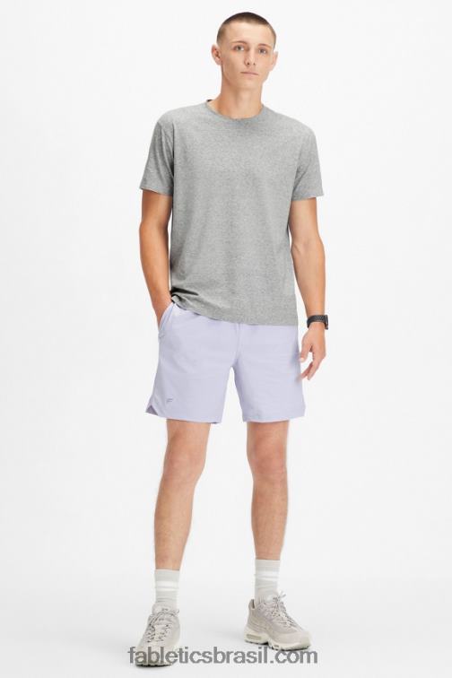 Fabletics névoa lilás 420HR3274 aquele curto 160 homens