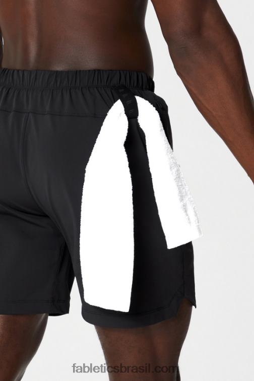 Fabletics nadar preto 420HR3367 aquele baixinho 166 homens