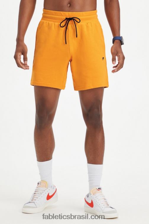 Fabletics ocre dourado 420HR3288 o short leve homens