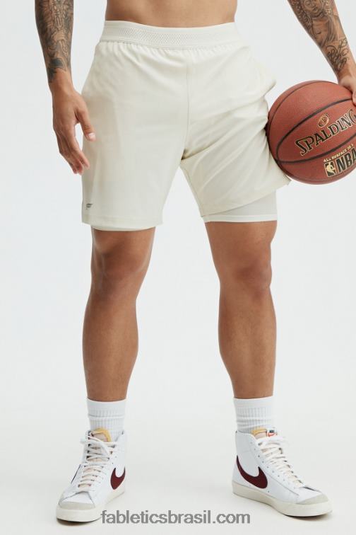 Fabletics osso 420HR3320 o curto fundamental (alinhado) homens