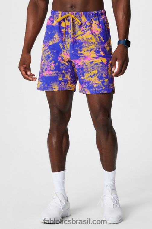Fabletics pôr do sol amarelo ruído ambiente 420HR3229 aquele baixinho 151 homens