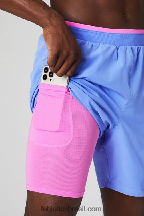 Fabletics ponche de pervinca 420HR3125 o fundamental curto ii (alinhado) 132 homens