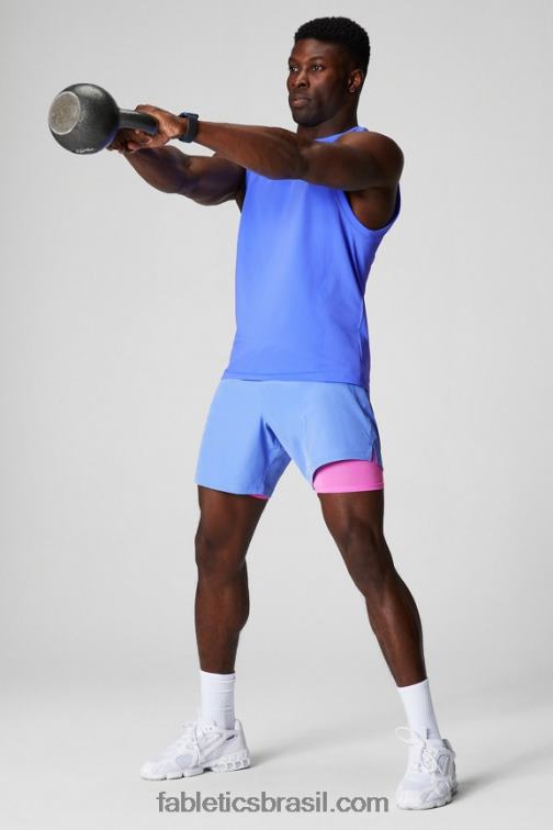Fabletics ponche de pervinca 420HR3125 o fundamental curto ii (alinhado) 132 homens