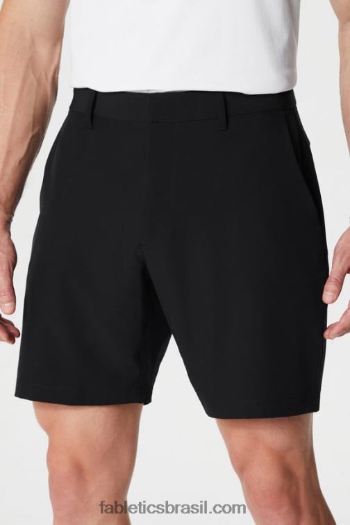 Fabletics preto 420HR3160 o único curto homens