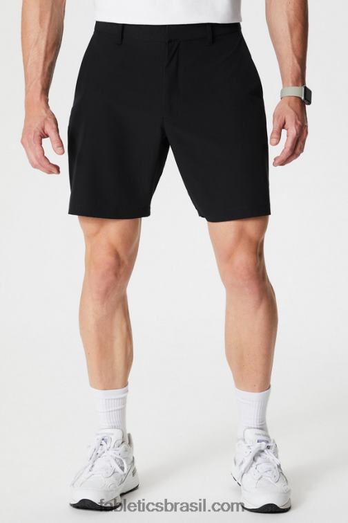 Fabletics preto 420HR3160 o único curto homens