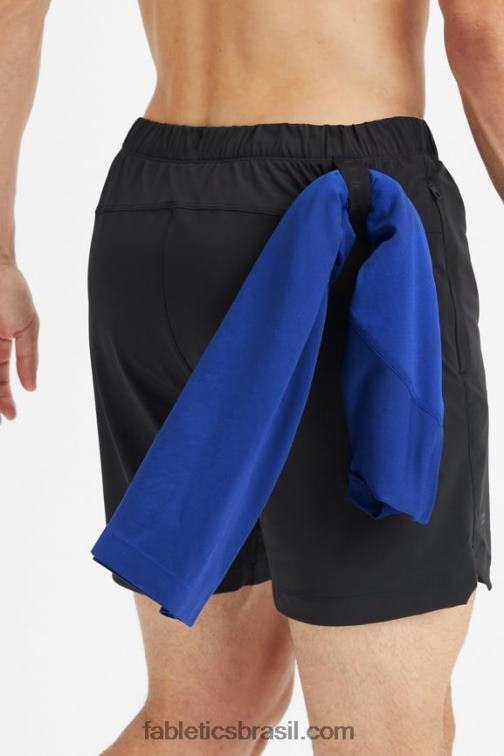 Fabletics preto 420HR3174 aquele curto (alinhado) 140 homens