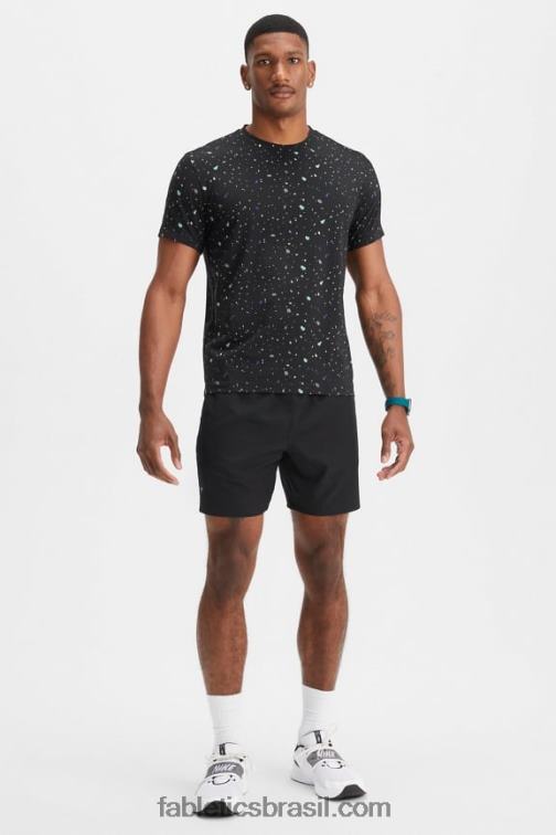 Fabletics preto 420HR3191 o curto fundamental ii 143 homens