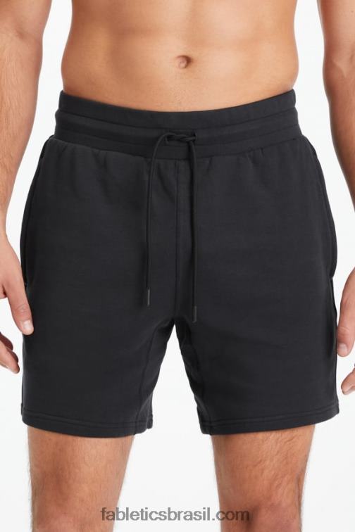 Fabletics preto 420HR3285 o short leve homens