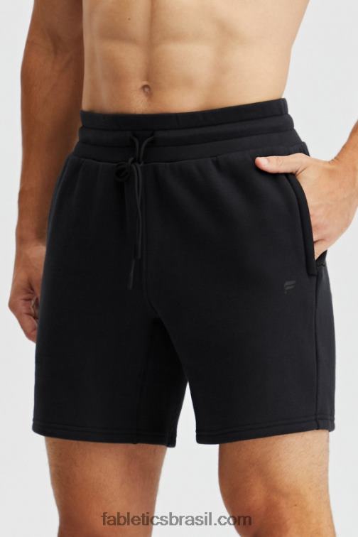 Fabletics preto 420HR3311 o go-to curto homens