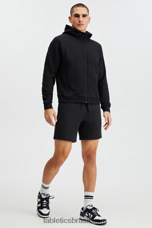 Fabletics preto 420HR3311 o go-to curto homens