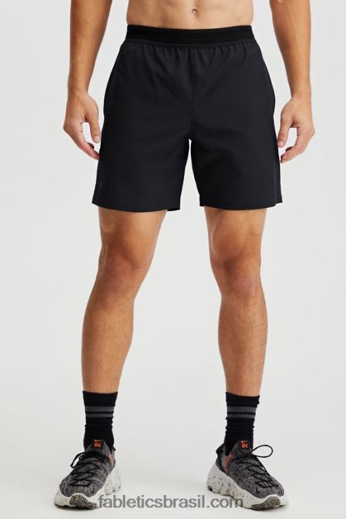 Fabletics preto 420HR3337 o curto fundamental 164 homens