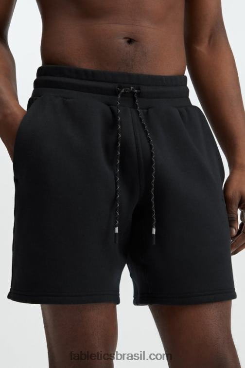Fabletics preto 420HR3347 o pós-jogo curto homens